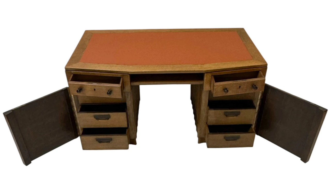 Art Deco Amsterdamse School Desk by Hildo Krop for Gebroeders Monsieur Steenwijk